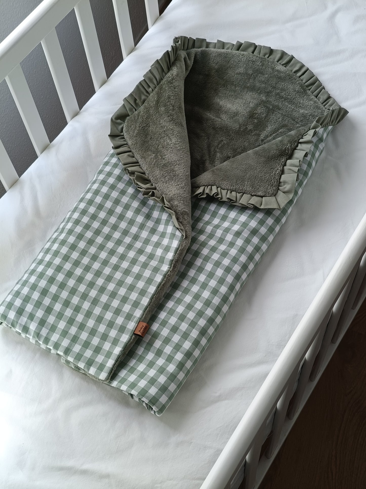 Pack bebé vichy verde