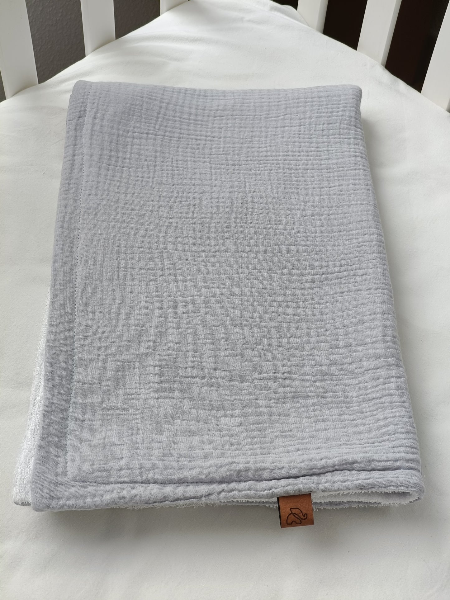 Manta de verano gris