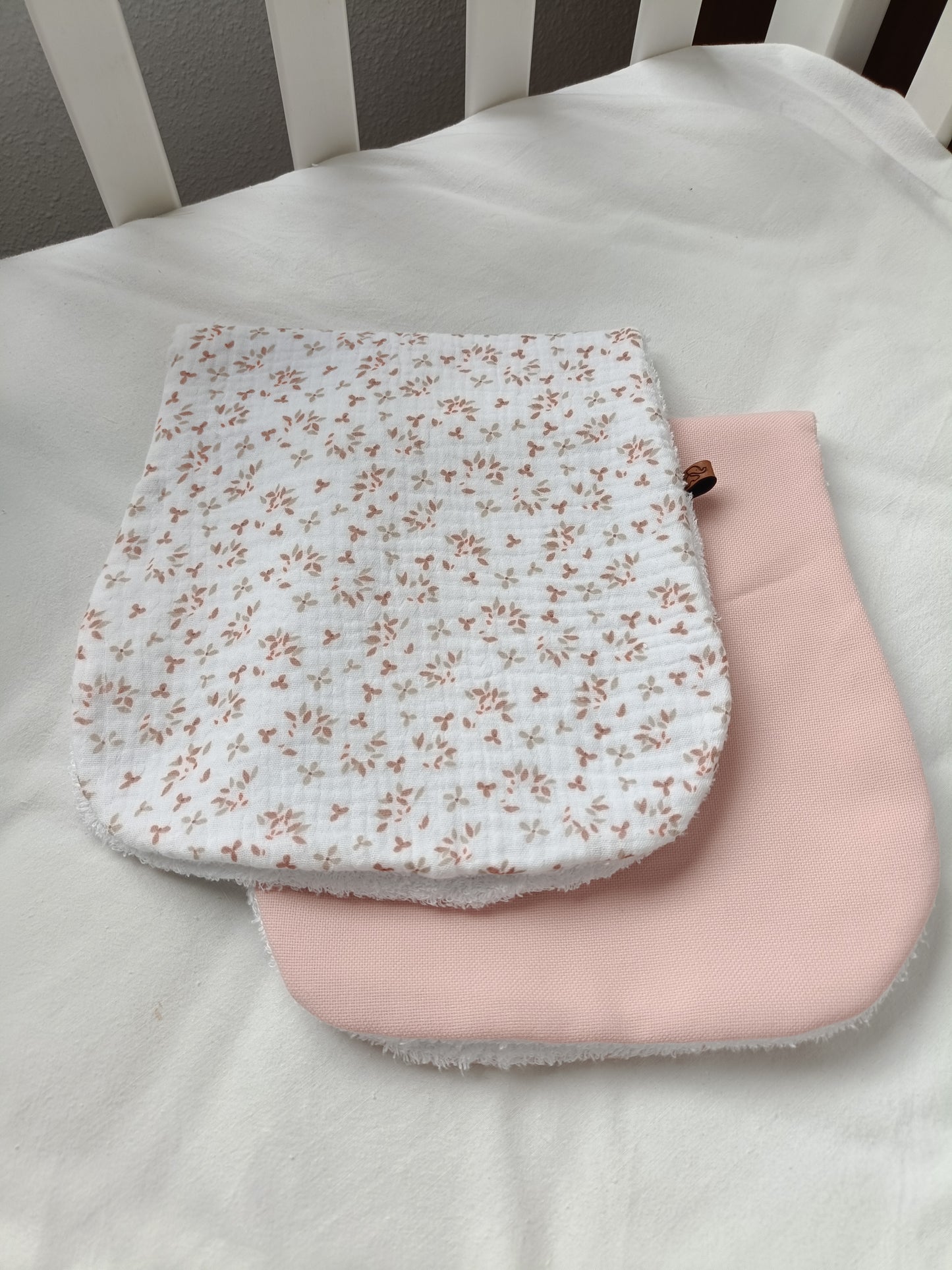 Toalla secababitas flor rosa pack 2 uds