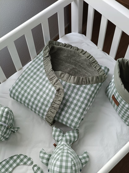 Pack bebé vichy verde