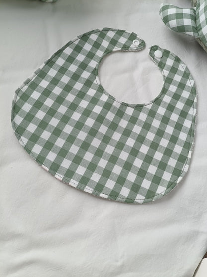 Pack bebé vichy verde
